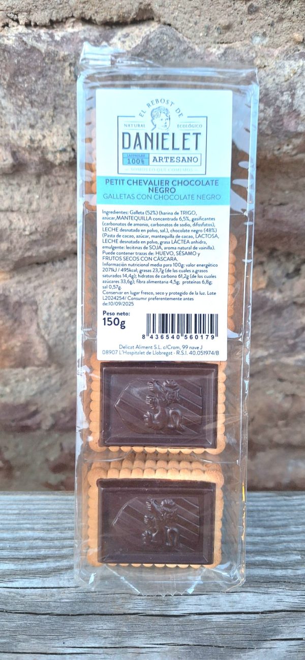 Galletas con chocolate negro "Danielet"
